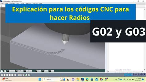 Instrucciones G02 y G03 – Programacion CNC de máquinas 